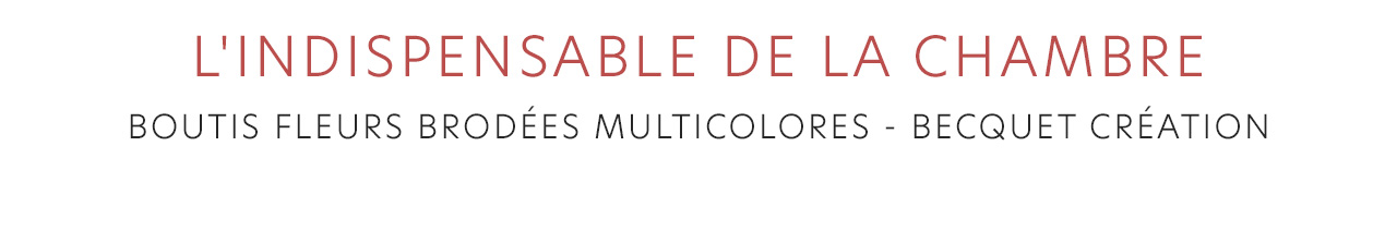 L'indispensable de la chambre