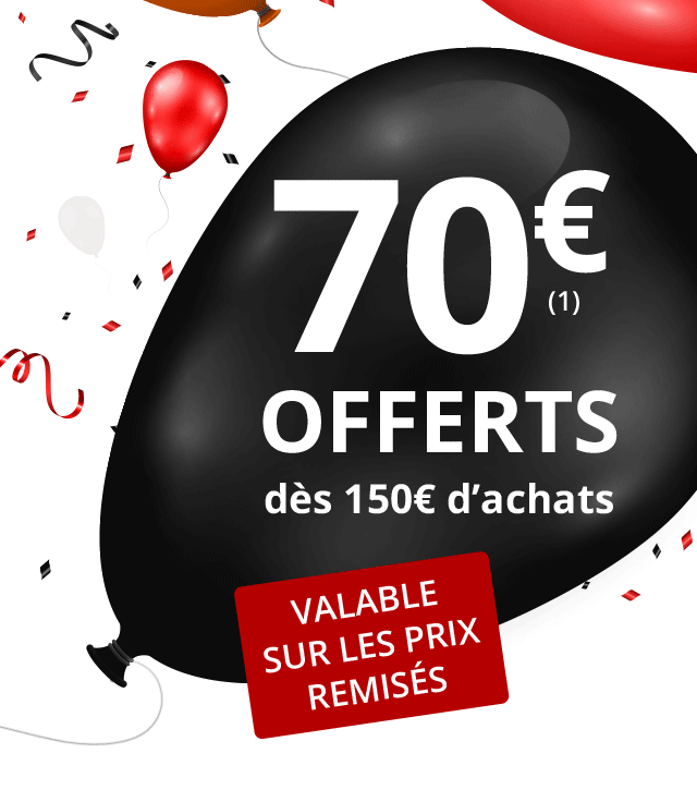 70€ OFFERTS