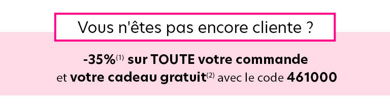 Vous n’êtes pas encore cliente ?