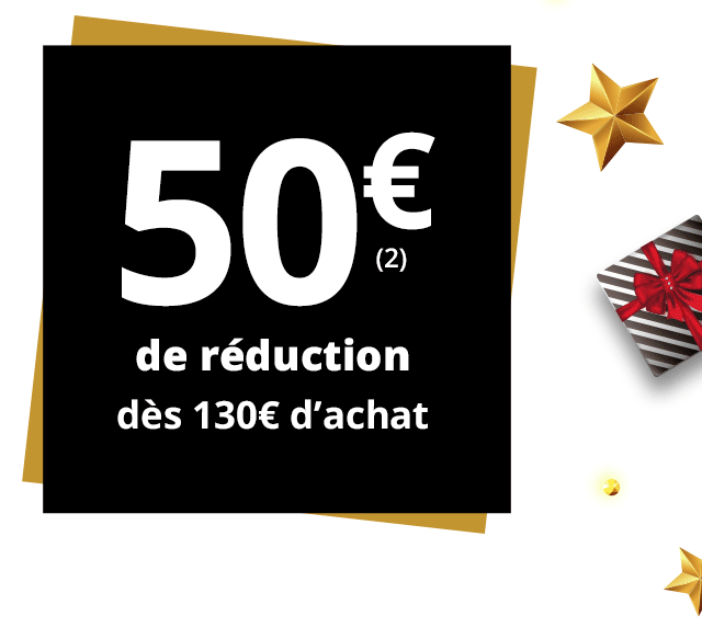 50€ de réduction