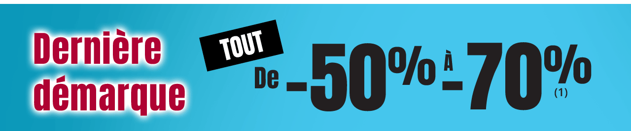 Tout de -50% à -70%