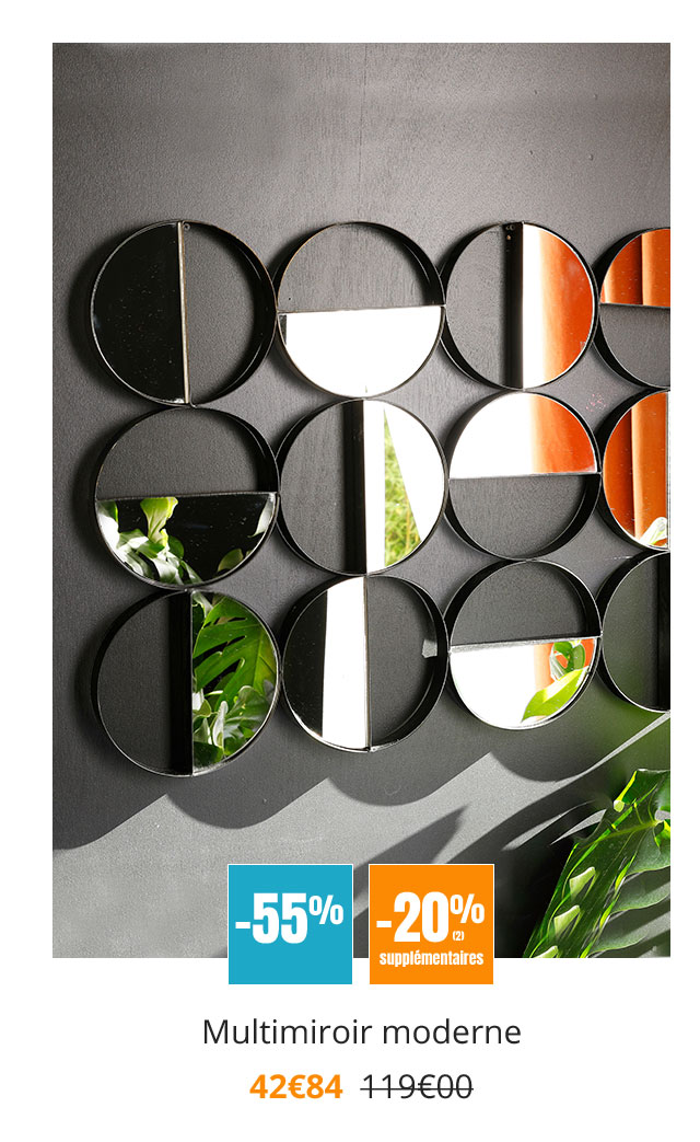 Multimiroir moderne