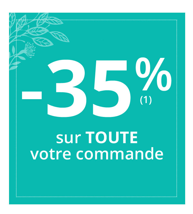 -35% sur votre commande