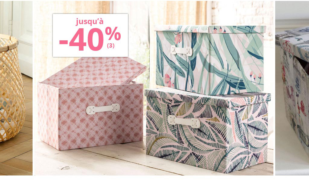 Rangement de printemps jusqu'à -40%