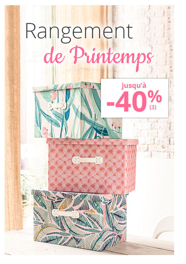 Rangement de printemps