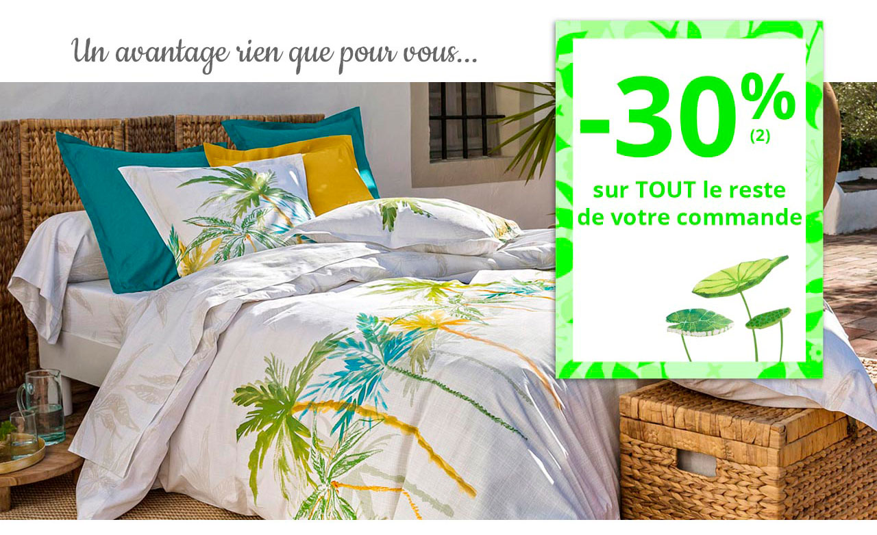 -30% sur TOUT le reste de votre commande