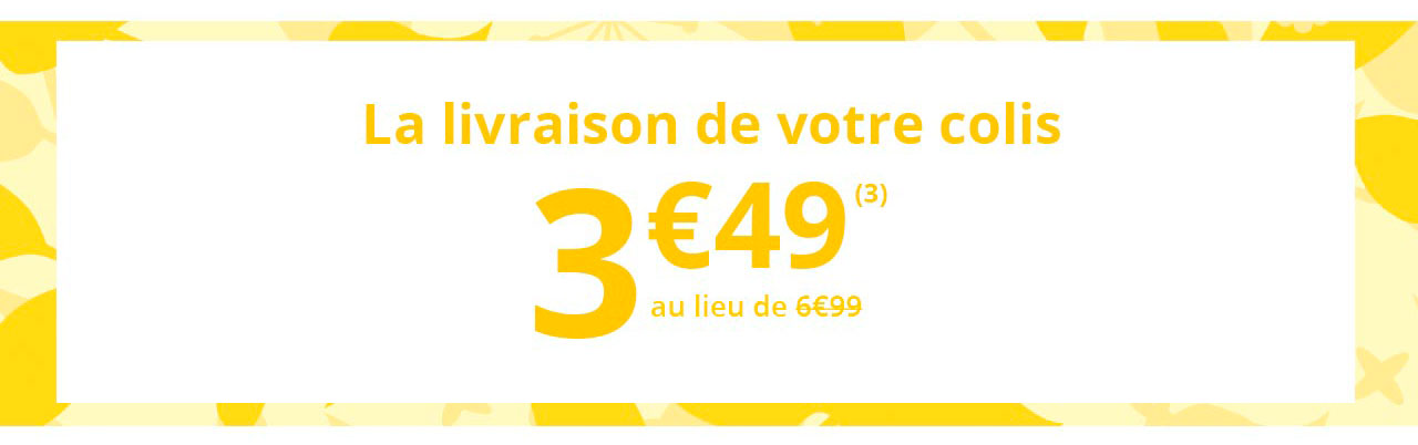 La livraison à 3,49€