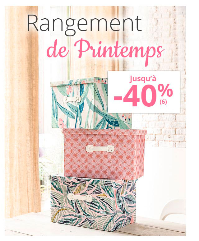 Rangement de Printemps