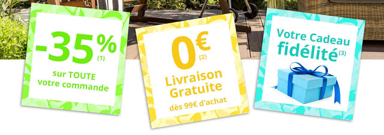 Profitez de notre offre