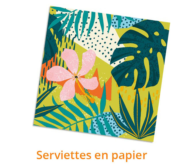 Serviette en papier