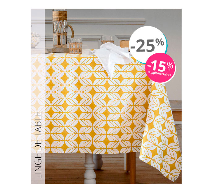 Linge de table