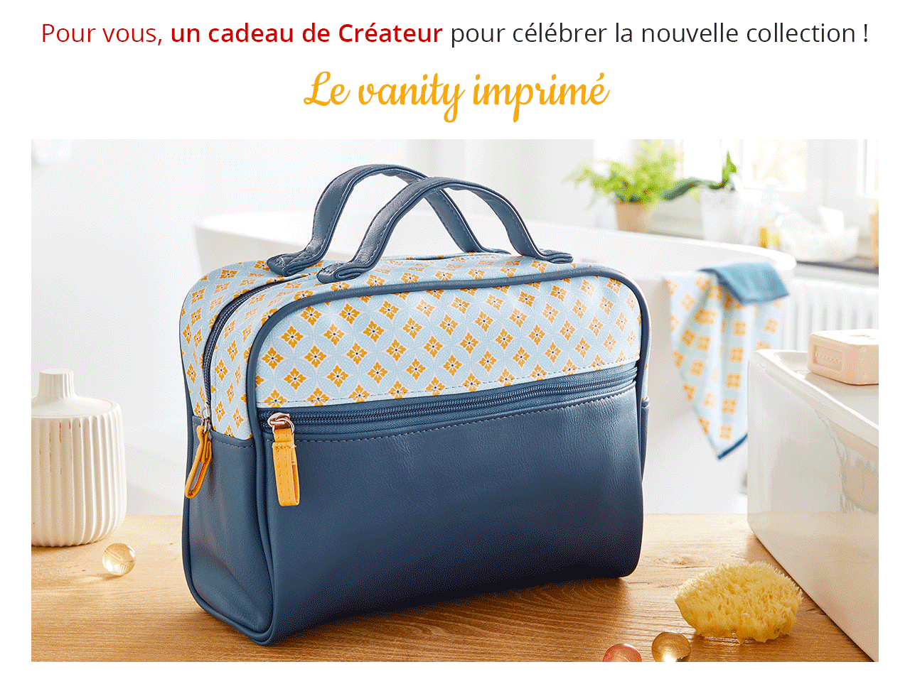 votre cadeau gratuit le vanity imprimé