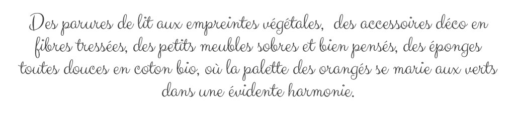 Texte univers Nature