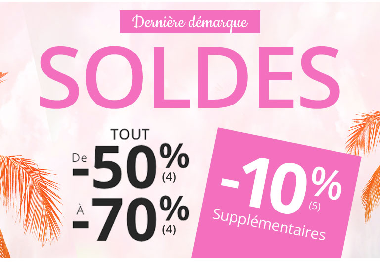 Soldes dernière démarque