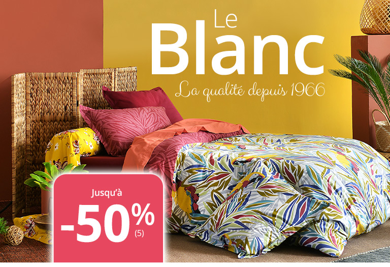 Le blanc jusqu'à -50%