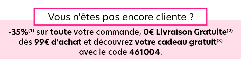 Vous n’êtes pas encore cliente ?