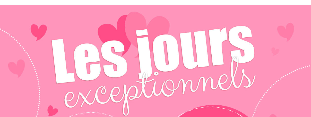 Les jours exceptionnels