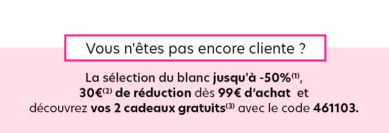 Vous n’êtes pas encore cliente ?