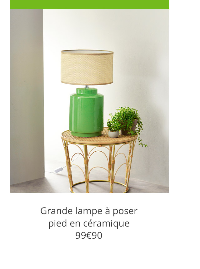 Grande lampe à poser