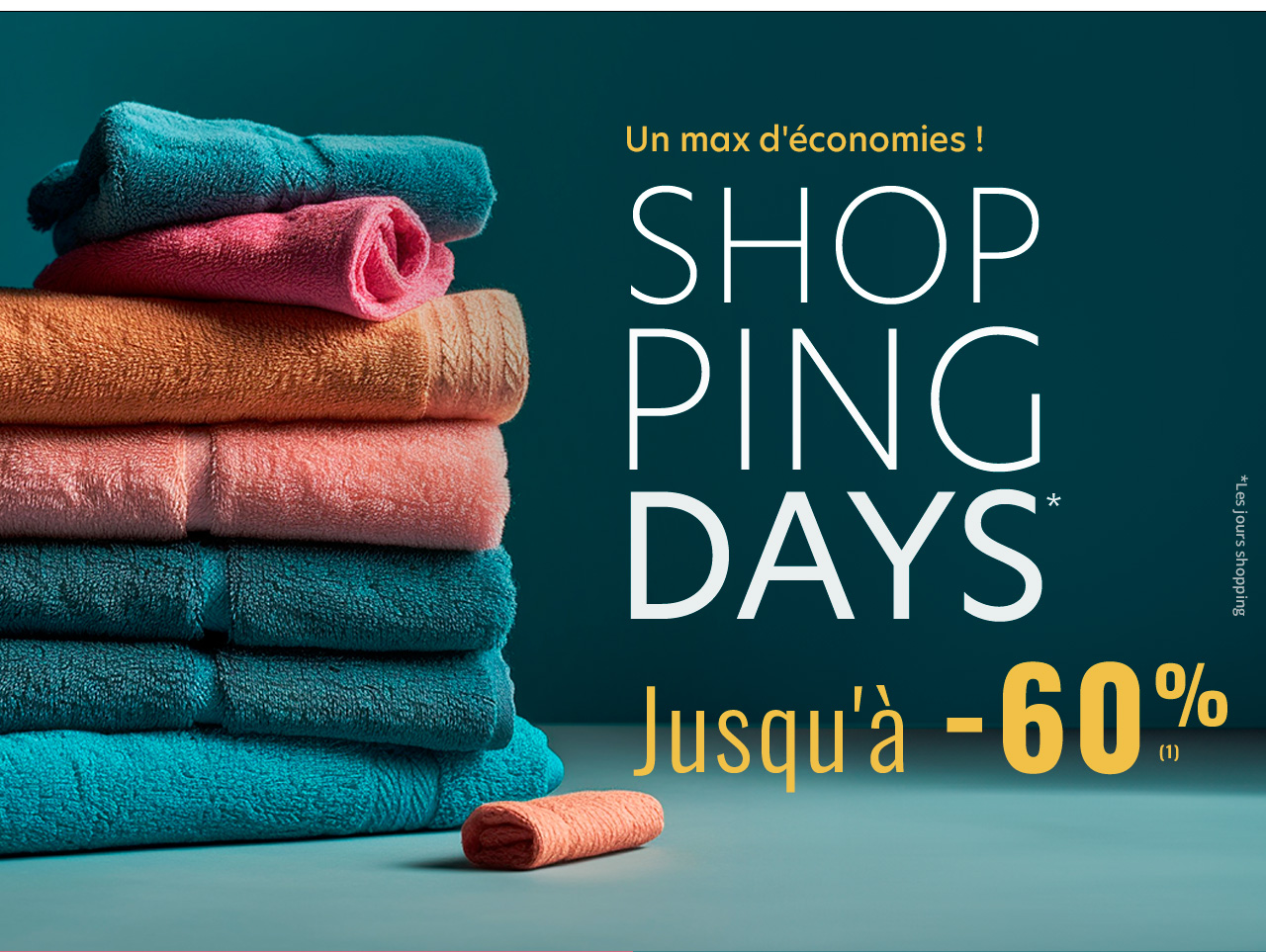 Shopping Days jusqu'à -60%