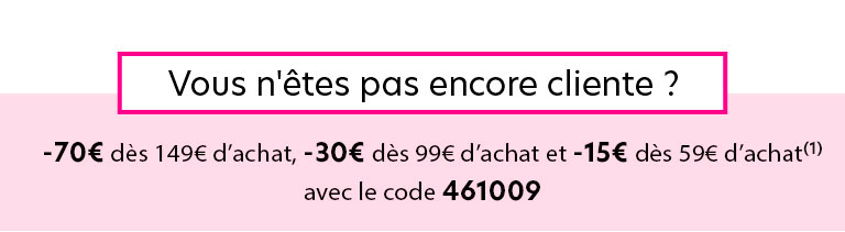 Vous n’êtes pas encore cliente ?