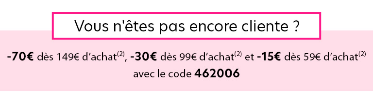 Vous n’êtes pas encore cliente ?