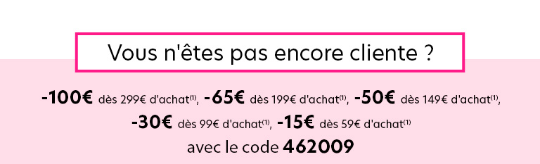 Vous n’êtes pas encore cliente ?