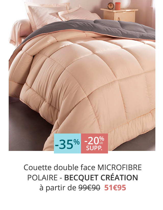 Couette double face POLAIRE