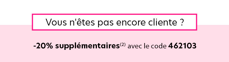 Vous n’êtes pas encore cliente ?