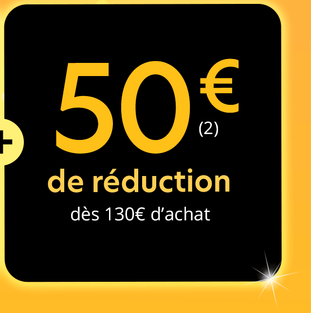 50€ de réduction