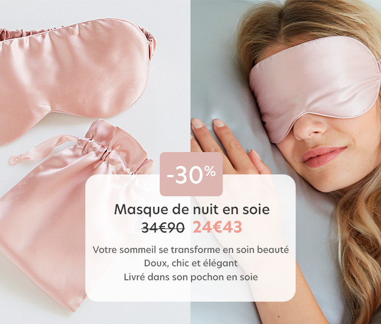 Masque de nuit en soie