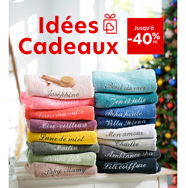 Idées cadeaux jusqu'à -40%