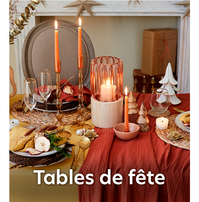 Tables de fête