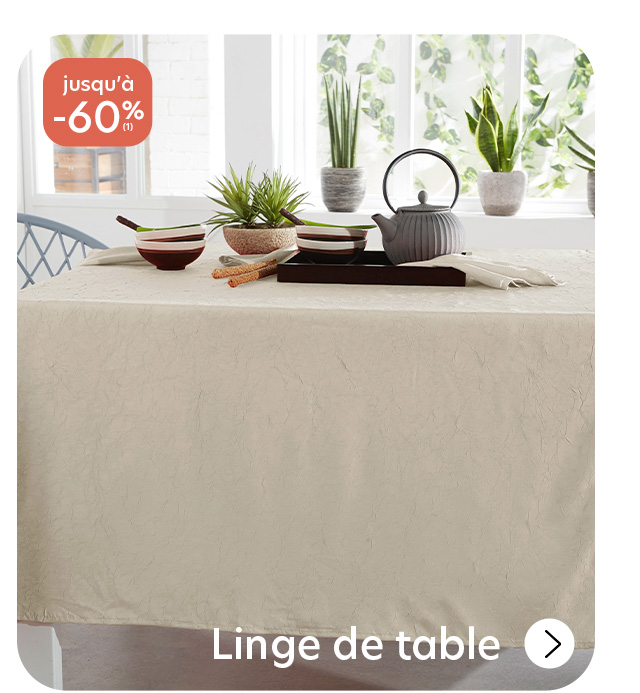 Linge de table