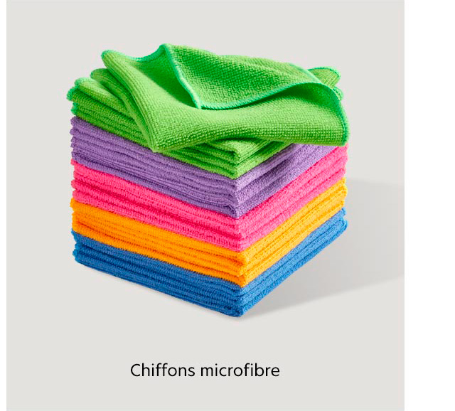 Chiffons microfibres