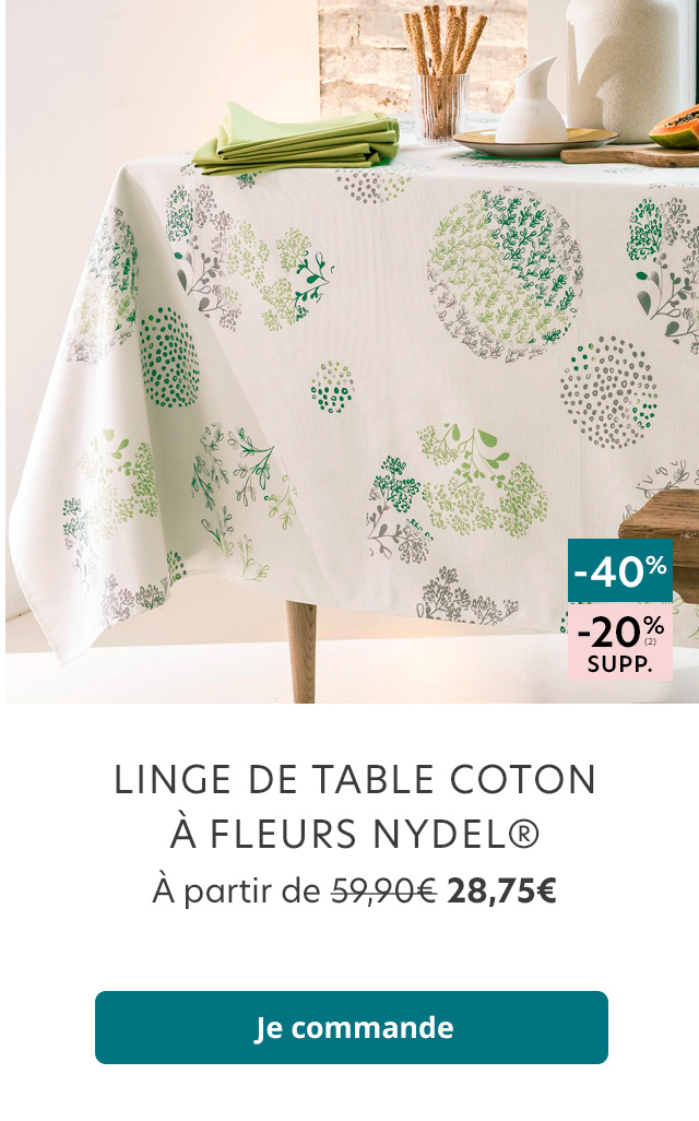 Linge de table coton