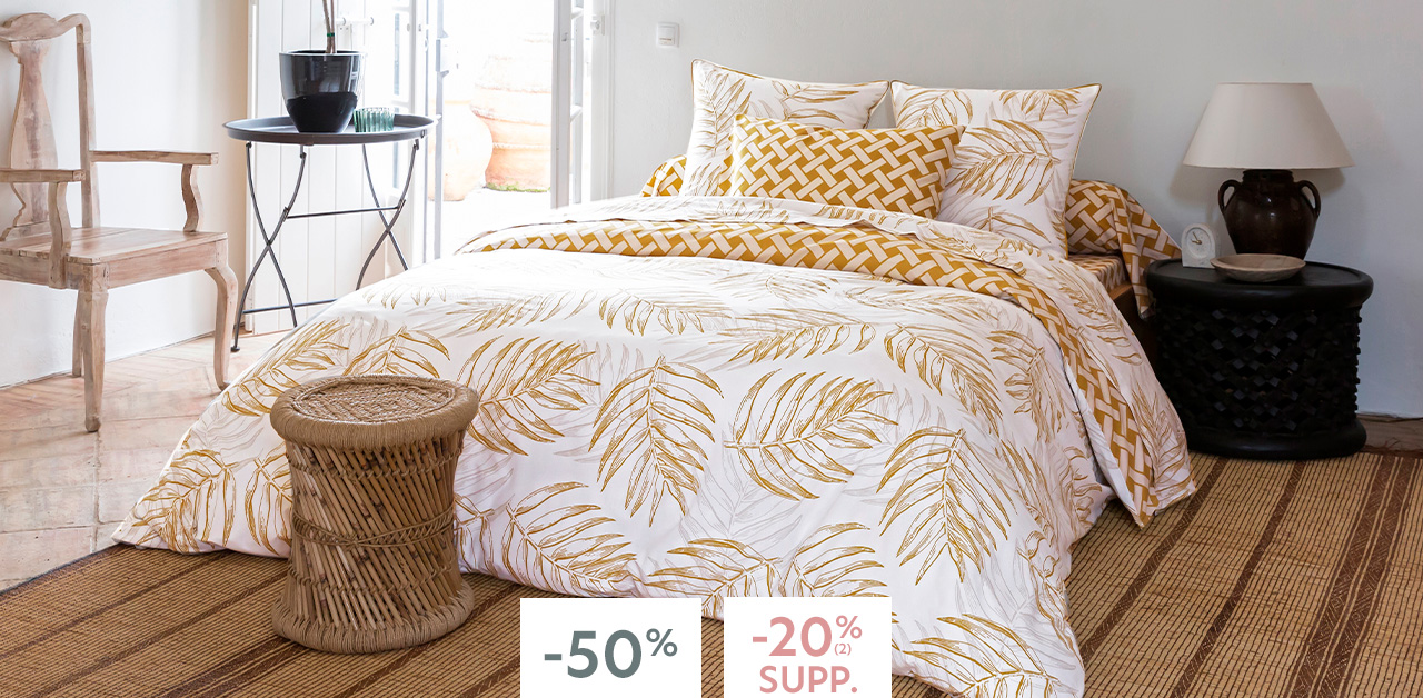  Linge de lit tropical