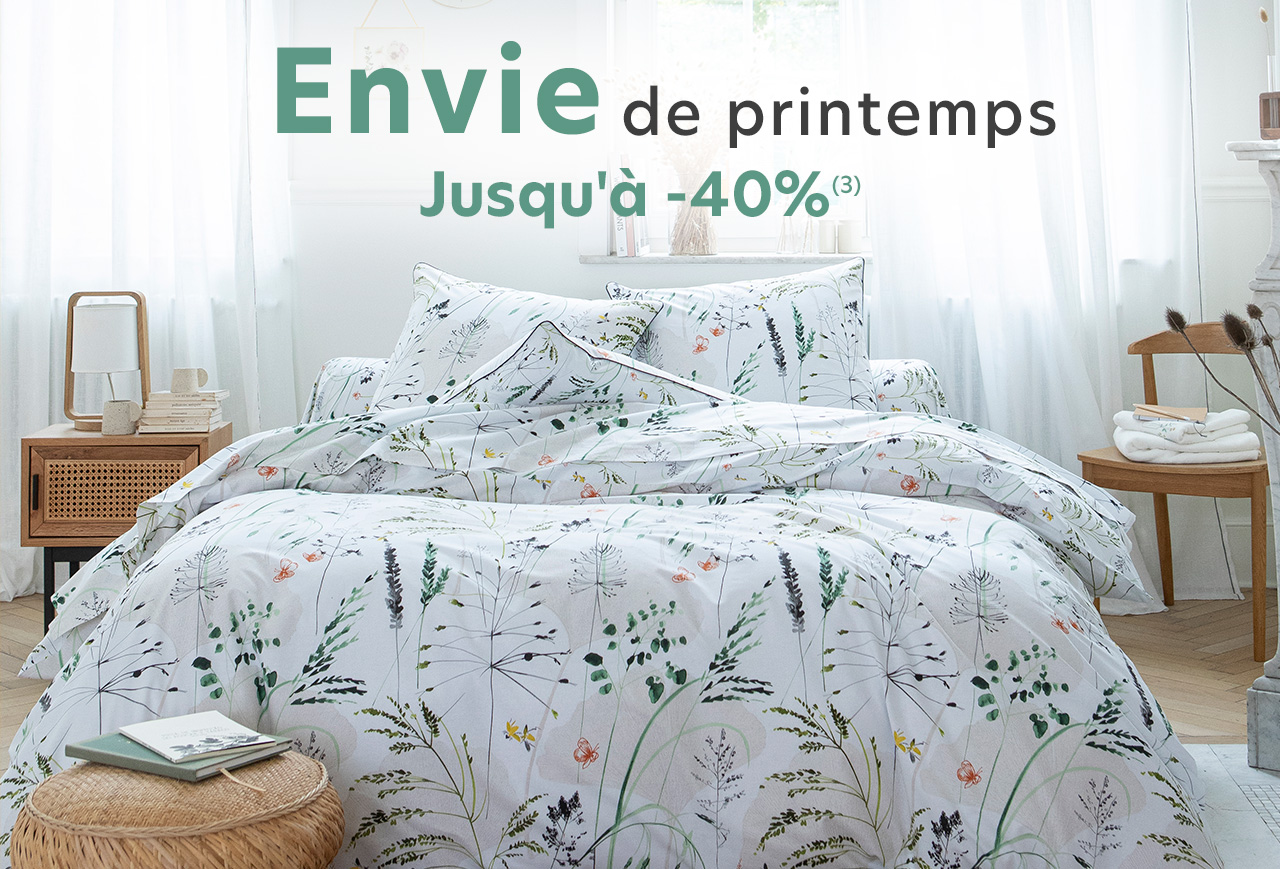 Envie de printemps jusqu'à -40%