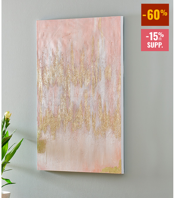 Tableau motif contemporain