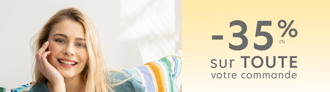 -35% sur votre commande