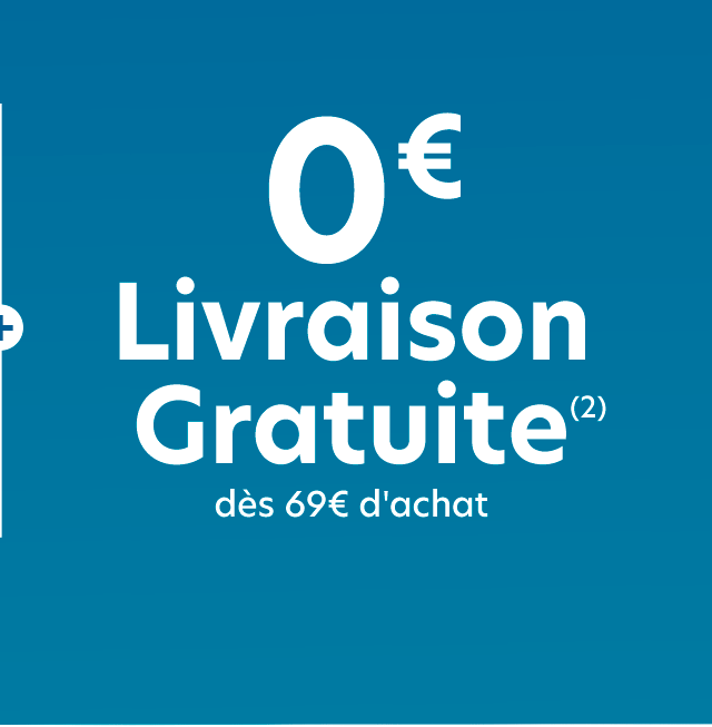 0€ Livraison Gratuite