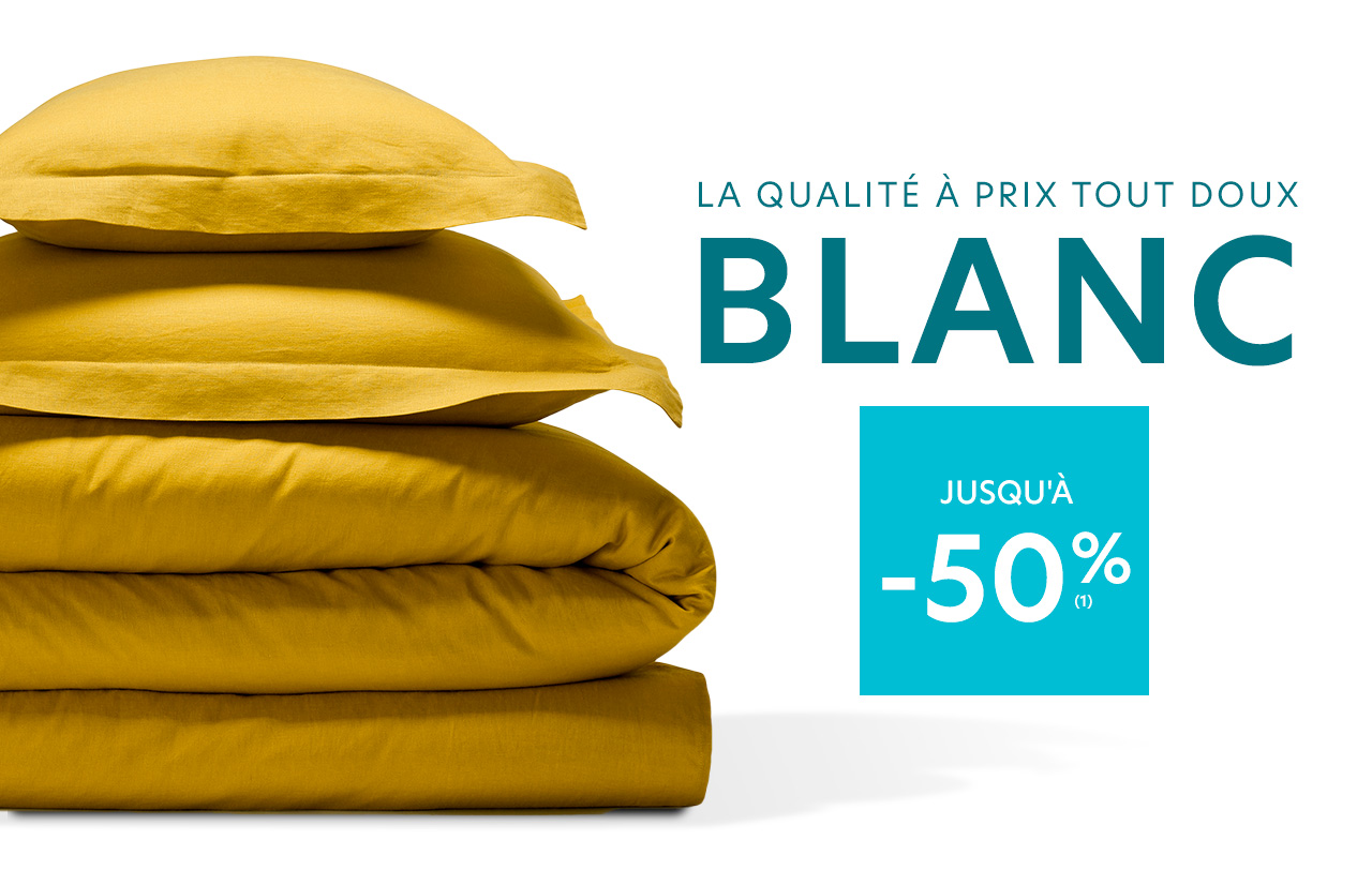 BLANC jusqu'à -50%