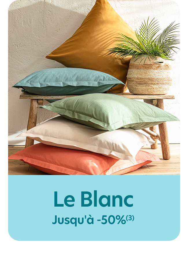 Le Blanc jusqu'à -50%