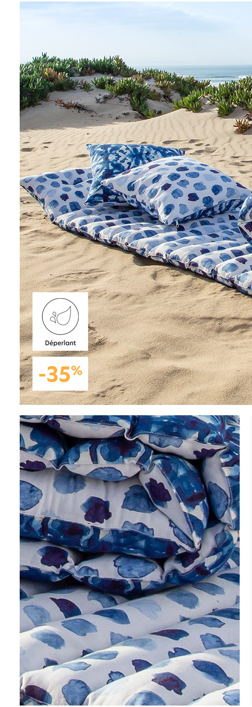 matelas de plage + focus