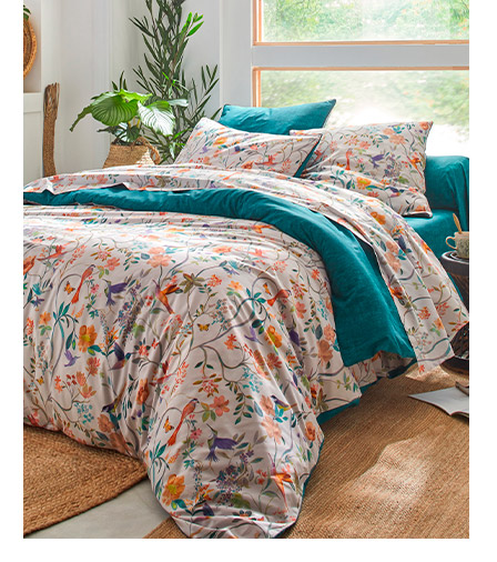 Linge de lit percale