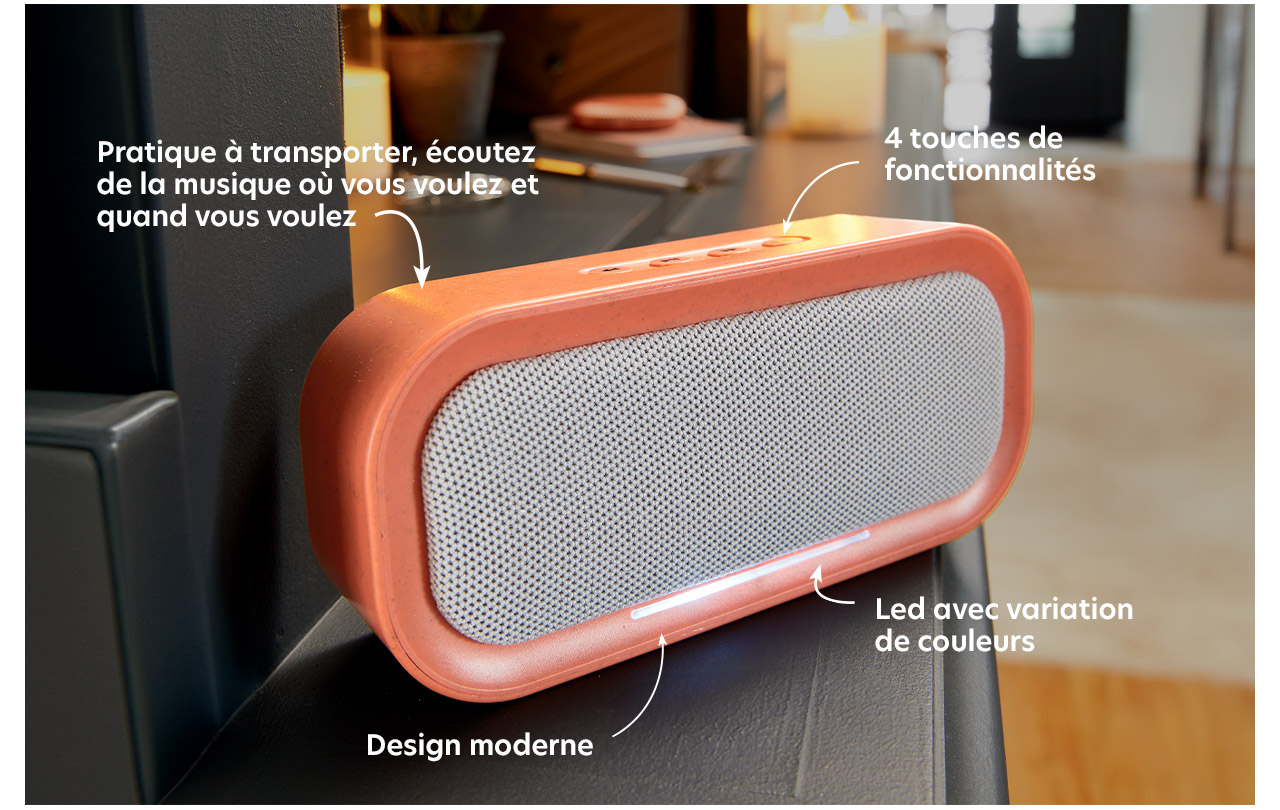 L'enceinte Bluetooth BECQUET
