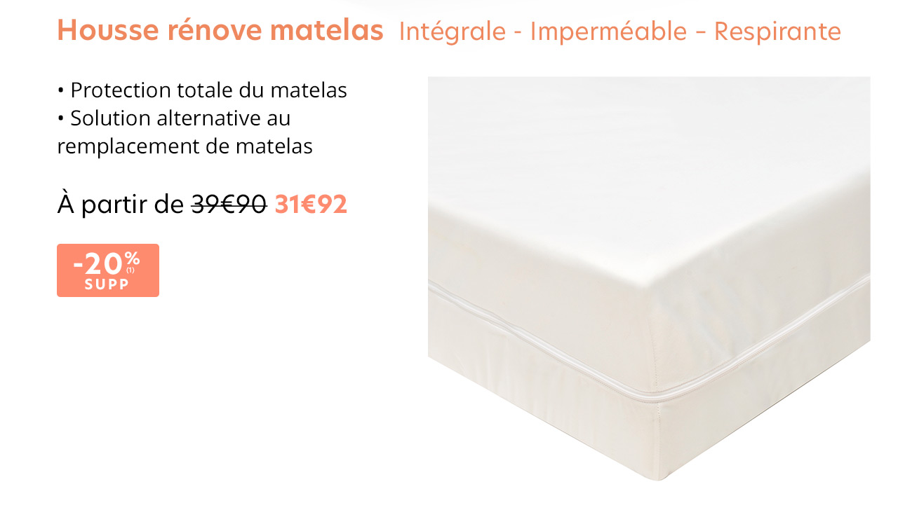 Housse rénove matelas