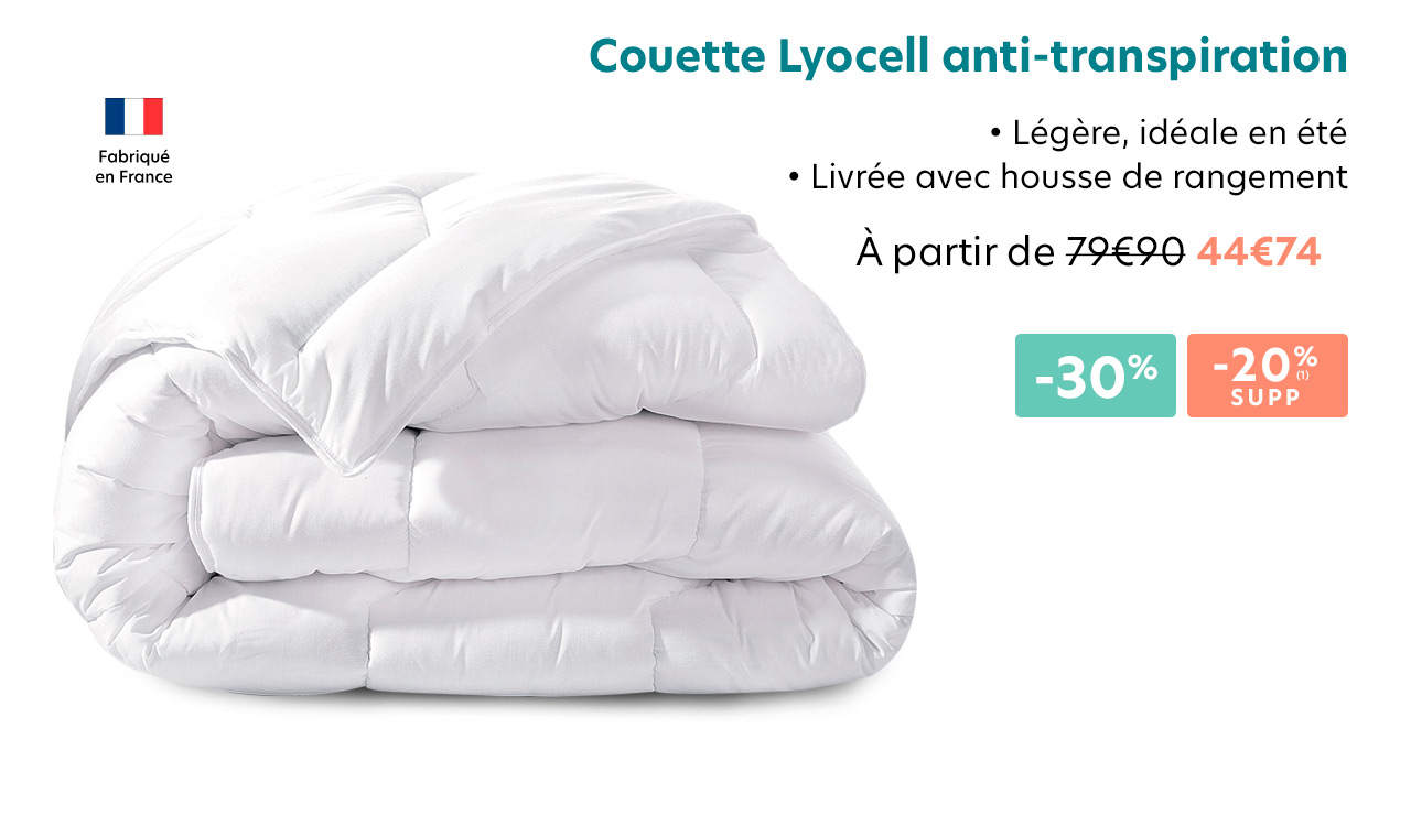 Couette Lyocell anti-transpiration