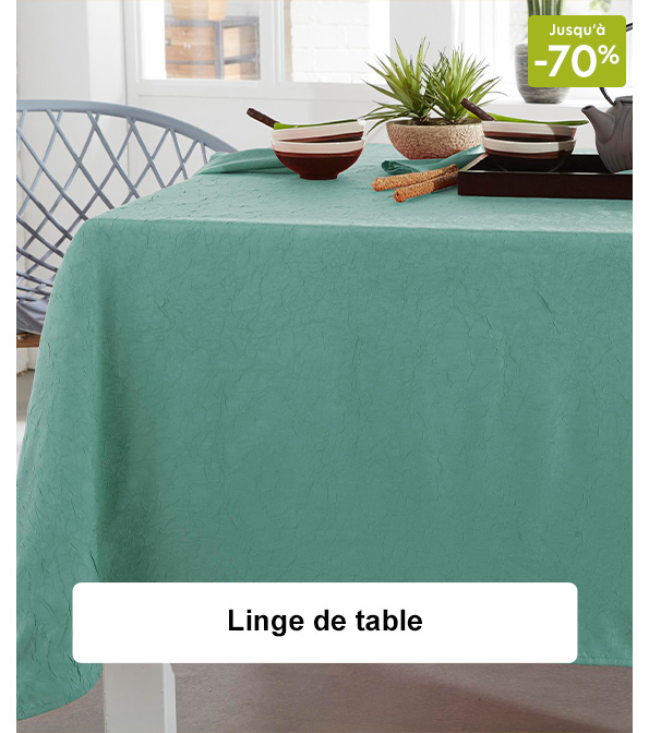 Linge de table