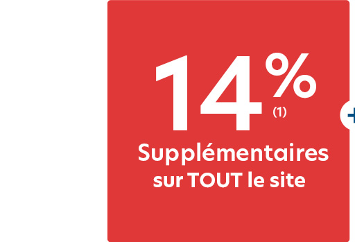 -14% supplémentaires